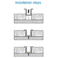 JSAS-Mirco Rm0809 Trim Recessed Alluminium Profile For Strips