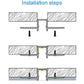 JSAS-Pop Flat 1214 Recessed Trimless Alluminium Profile For Strips