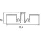 JSAS-Score 6 Minimal Recessed Alluminium Profile For Strips