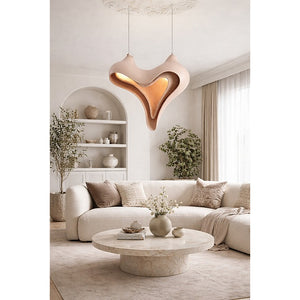 Eliante Artistic Pendant Light – Peach, Resin