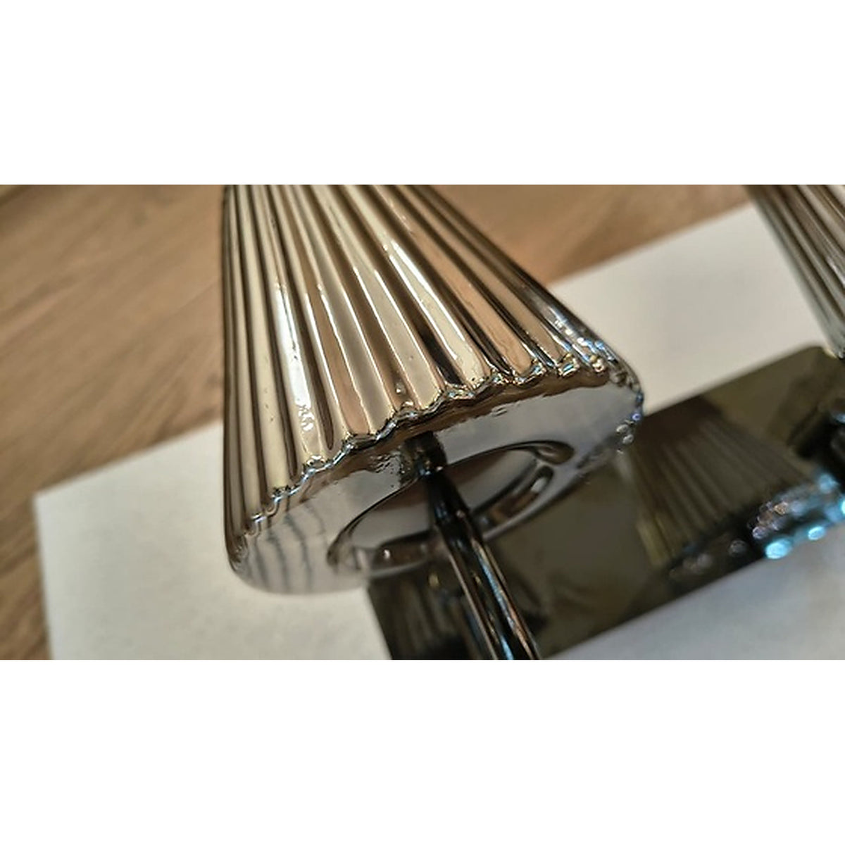 Eliante Cluster Double Height Chandelier – Gun Black, Metal