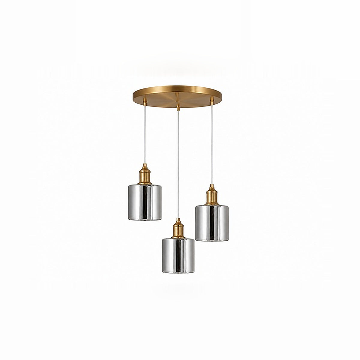Eliante 3 Lights Cluster Pendant Light – Gold, Metal