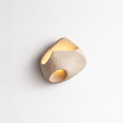 Eliante 1 Light Artistic Wall Light – Gray, Concrete
