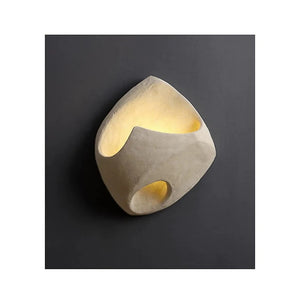 Eliante 1 Light Artistic Wall Light – Gray, Concrete