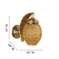 Latón gold brass Wall Light - JSL-5157-1W - Included Bulbs