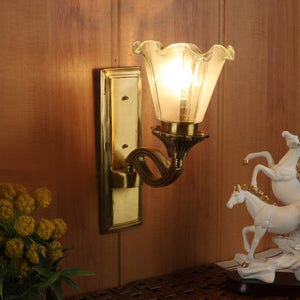 Latón negro gold brass Wall Light - JSL-5160-1W - Included Bulbs
