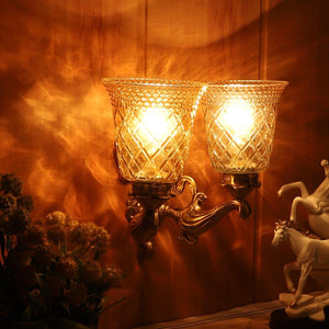 Latón gold brass Wall Light - JSL-5161-2W - Included Bulbs