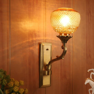 Latón gold brass Wall Light - JSL-5162-1W - Included Bulbs