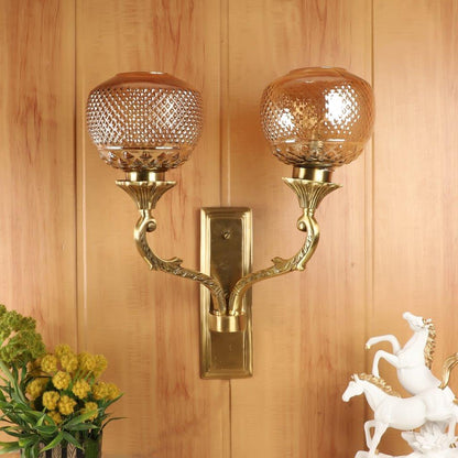 Latón gold brass Wall Light - JSL-5162-2W - Included Bulbs