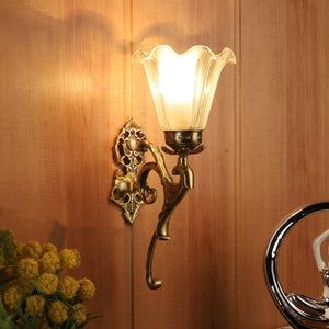 Latón negro gold brass Wall Light - JSL-5178-1W - Included Bulbs