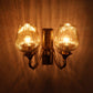 Latón negro gold brass Wall Light - JSL-5179-2W - Included Bulbs
