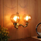 Latón negro gold brass Wall Light - JSL-5180-2W - Included Bulbs