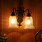 Latón negro Antique brass Wall Light - JSL-5181-2W - Included Bulbs