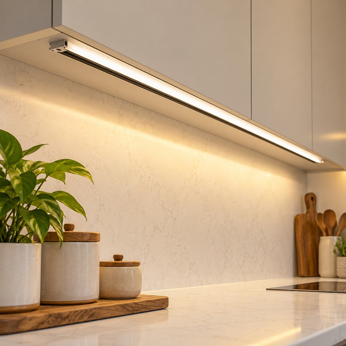 Aluminium Linear Profiles And Matching Accessories - 23.6mm Recessed Profile 12mm Depth, 11.2mm Recessed Profile 9mm Depth