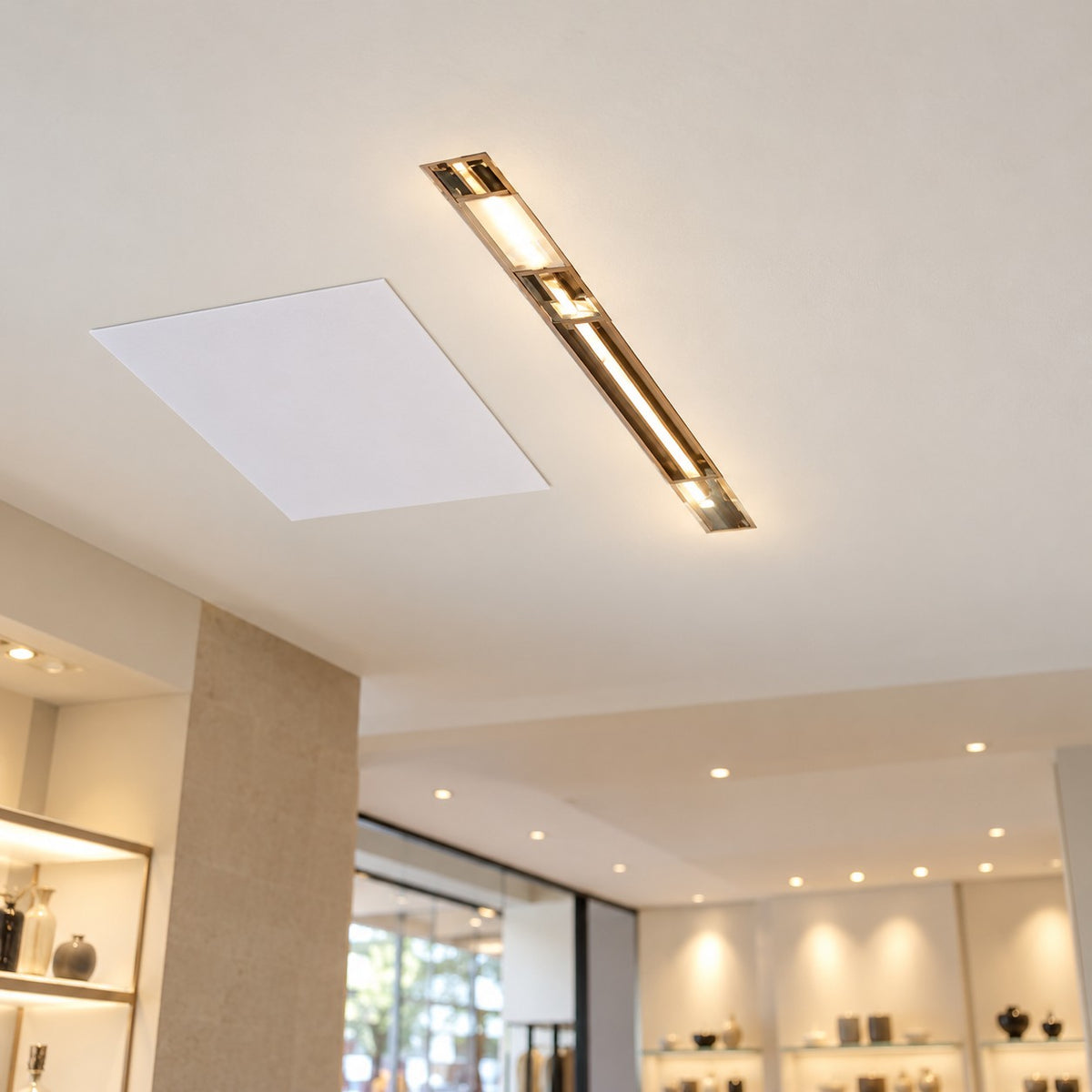 Halogen And CFL Downlight Frames And Fixtures - Bamboo Jchalogen