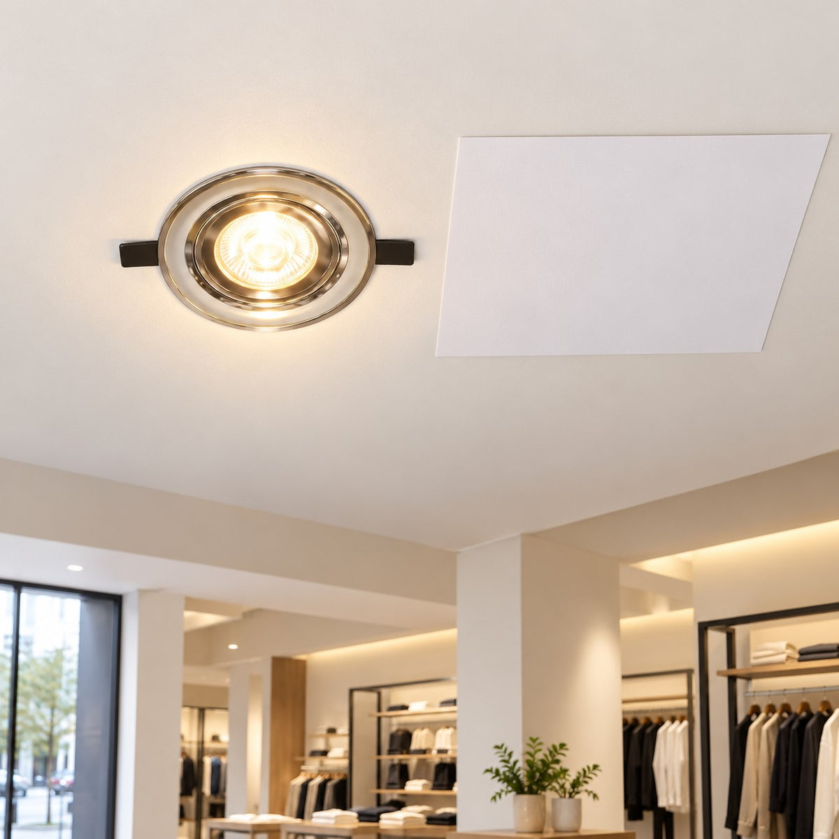Halogen And CFL Downlight Frames And Fixtures - Mettalic Brass, MR 16 - 20/50W Metallic Double Colours