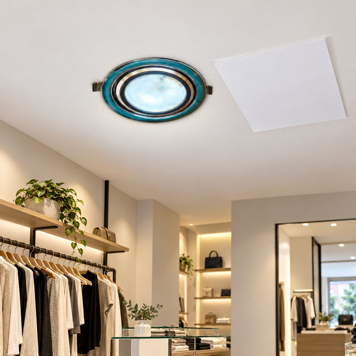 Halogen And CFL Downlight Frames And Fixtures - Jc Concealed Cake / Design 1, Jc Concealed Cake / Design 2