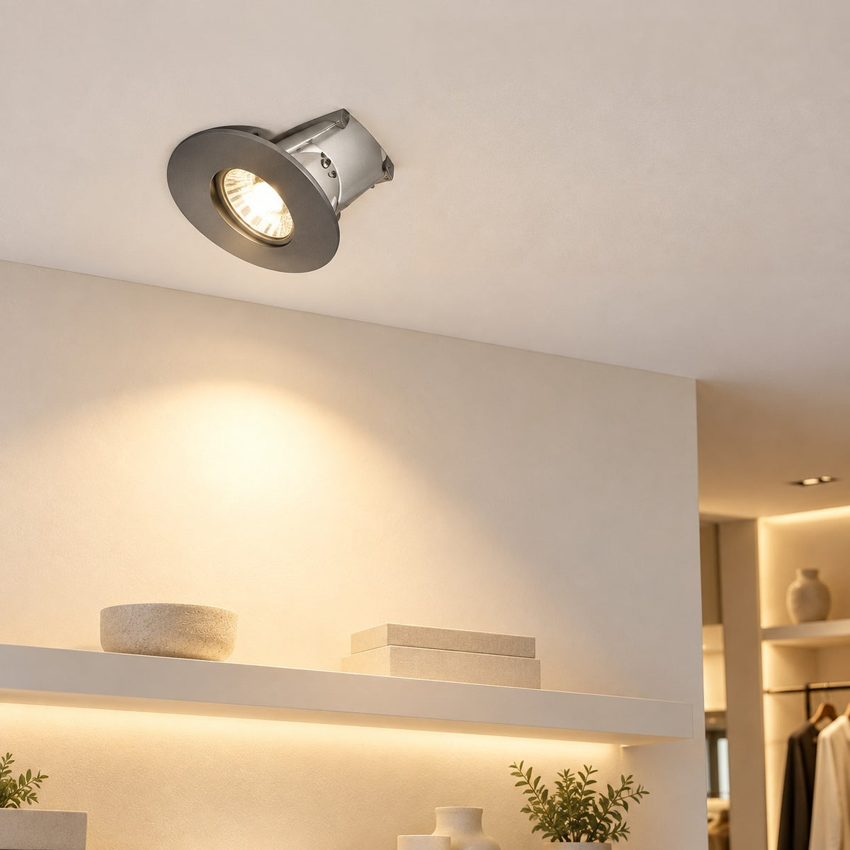 Halogen And CFL Downlight Frames And Fixtures - R-50 Mushroom Spotlight E-14 / Design 1, R-50 Mushroom Spotlight E-14 / Design 2