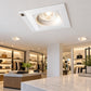 Halogen And CFL Downlight Frames And Fixtures - MR 16 Gyp Halogen Downlighter Square