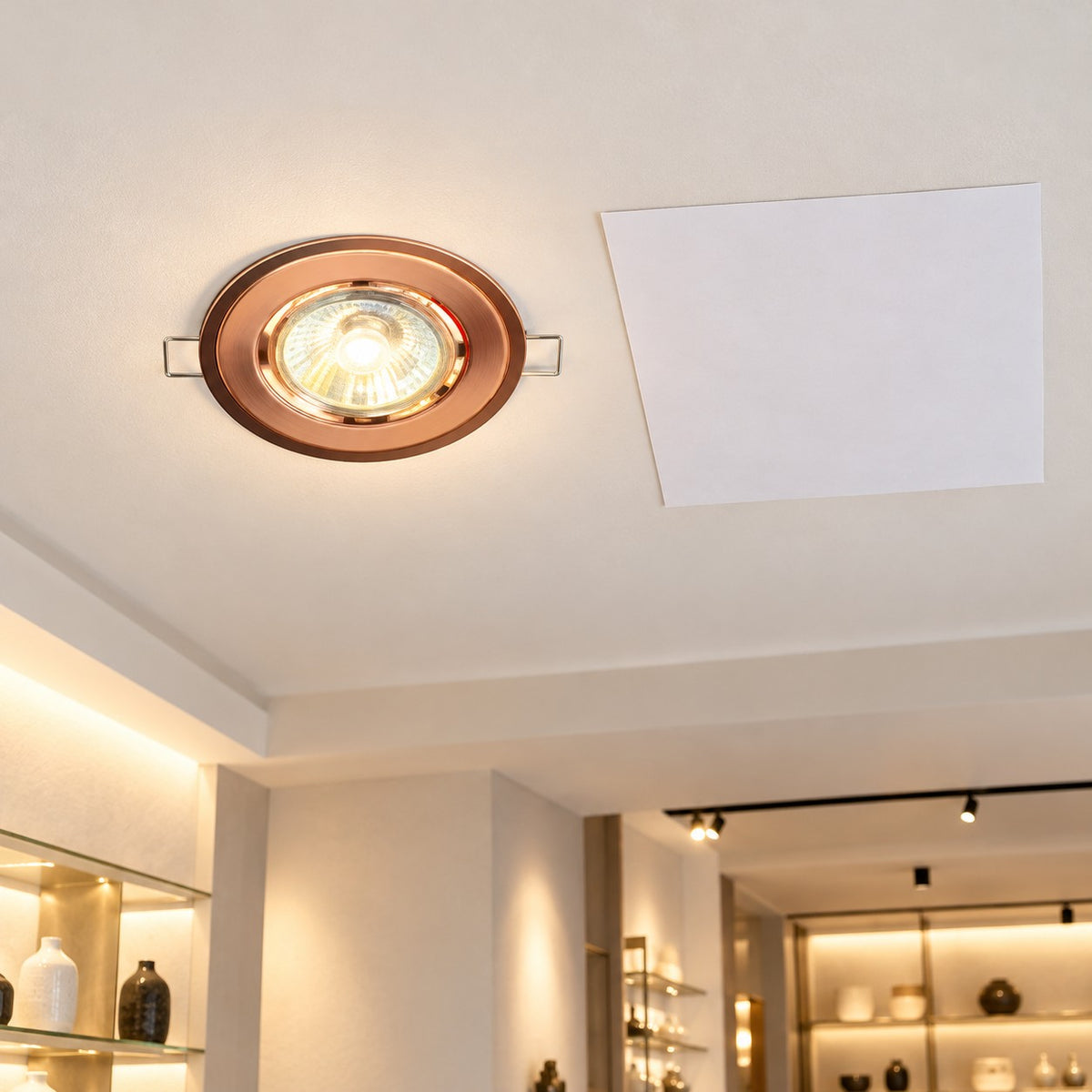 Halogen And CFL Downlight Frames And Fixtures - MR 11 - 20/35W Metallic Double Colours