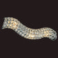 JSPHILO-1-027-3xE-14 Crystal Wall Light