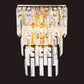 JSPHILO-3-180-2xE-14 Crystal Wall Light