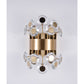 JSPHILO 3-214-2xE14 Shine Crystal Wall Light