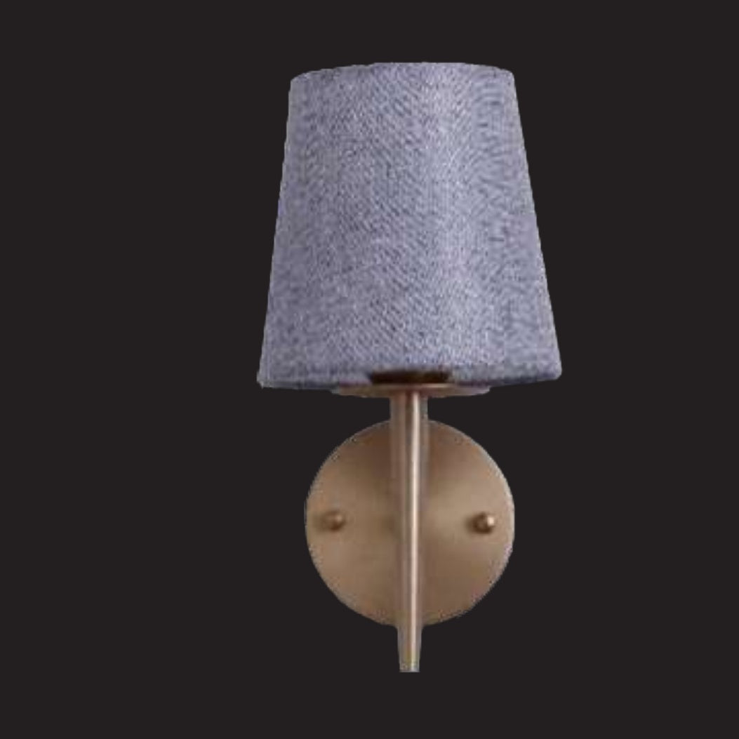 JSPHILO-3-276-1xE27 - Gold & Grey Artistic Wall Light