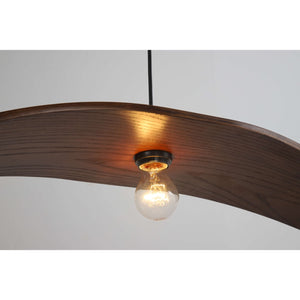 JSPHILO 4-284-1xE27 Retro Wooden hangings
