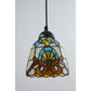 JSPHILO 4-286-3xE27 Engrace Tiffany Glass Hangings