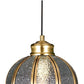 JSPHILO 4-404-1xE27 Impression Brass Hanging