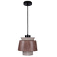 JSPHILO 4-407-1xE27-Brown Impression Modern Hangings