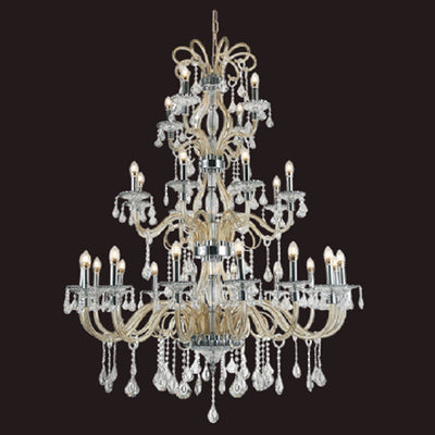 JSPHILO-6-073-8+4xE-14 Crystal Chandeliers