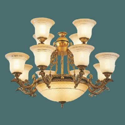 JSPHILO-6-098-8+4+3xE27 Classic Chandeliers