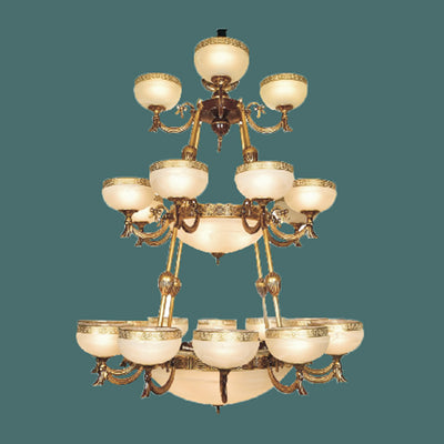 JSPHILO-6-163-12+8+4xE27 Classic Chandeliers