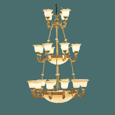 JSPHILO-6-176-12+8+4xE27 Classic Chandeliers