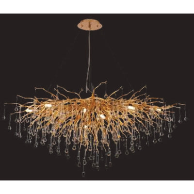 JSPHILO-6-186-12xG9 Crystal Chandeliers