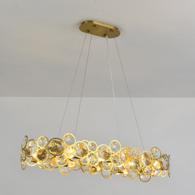 JSPHILO 6-222-18xG9 Shine Luxury Chandelier