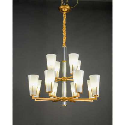 JSPHILO 6-256-8+4xE14 Impressions Modern Chandeliers
