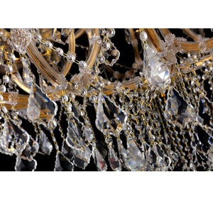 JSPHILO 6-275-10+5xE14 Shine Candle Arm Chandeliers