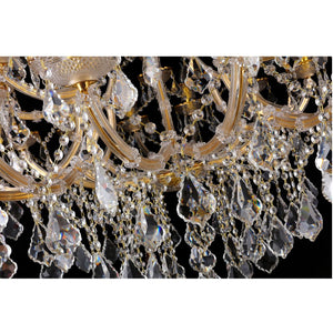 JSPHILO 6-276-16+8+4xE14 Shine Candle Arm Chandeliers