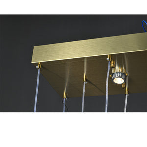 JSPHILO 6-289-14xG9 Impressions Rectangular Chandeliers