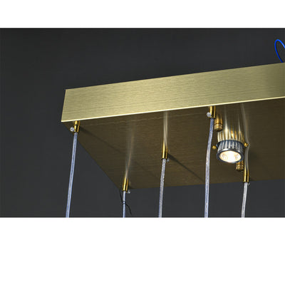 JSPHILO 6-289-14xG9 Impressions Rectangular Chandeliers