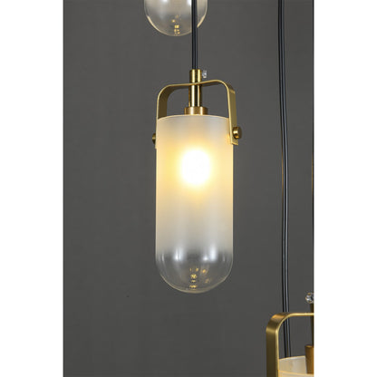 JSPHILO 6-291-10xG9 Impressions Double Height Chandeleir