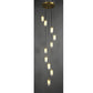JSPHILO 6-291-10xG9 Impressions Double Height Chandeleir