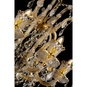 JSPHILO 6-302-8xE14 Shine Candle Arm Chandeliers