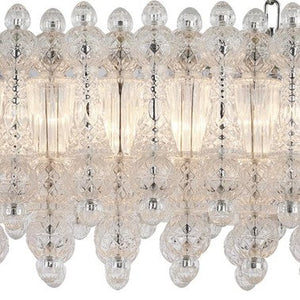 JSPHILO 6-412-10xE14 Shine Rectangular Chandeliers