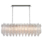 JSPHILO 6-412-10xE14 Shine Rectangular Chandeliers