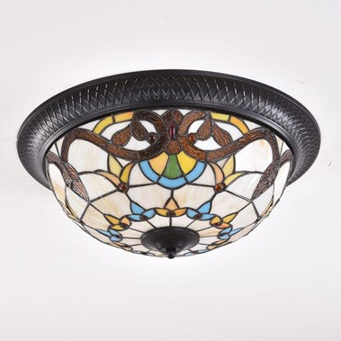 JSPHILO 7-080-3xE27 Engrace Tiffany Ceiling Light