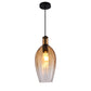 JSPHILO Amber 4-304-1xE27 Impressions Glass Hangings